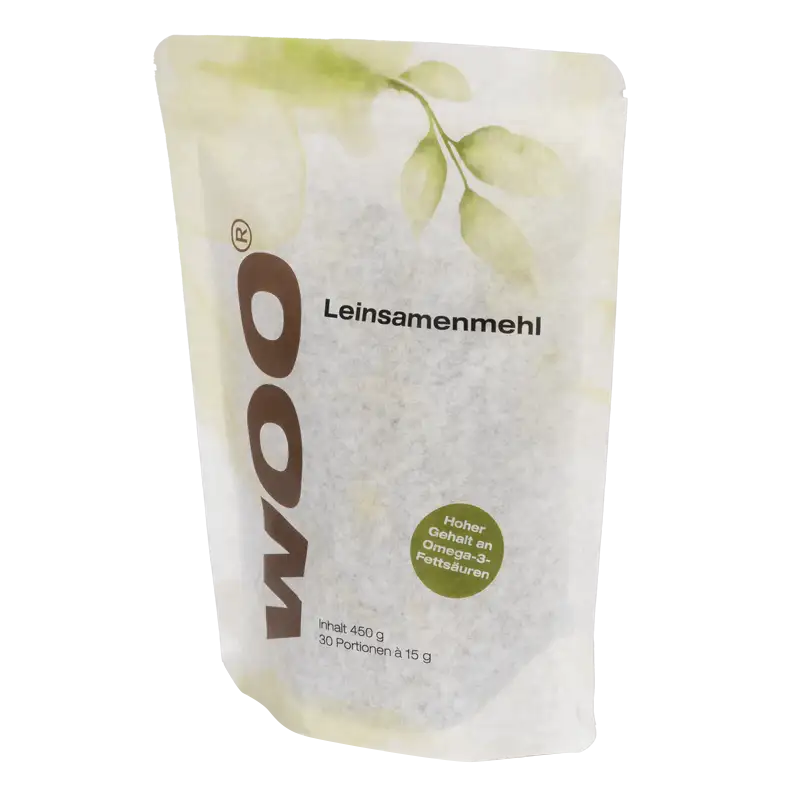 WOO® Bio Leinsamenmehl