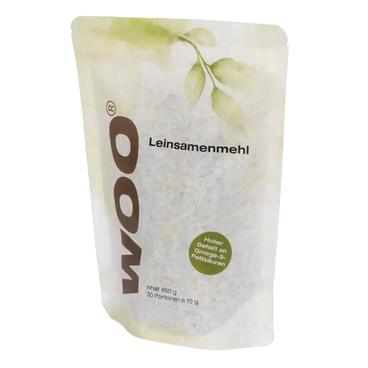 WOO® Bio Leinsamenmehl
